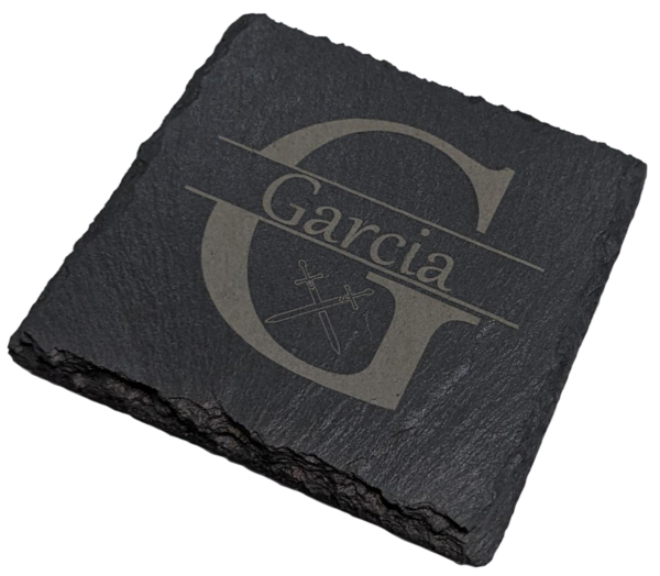 Slate Coaster Set - Image 3