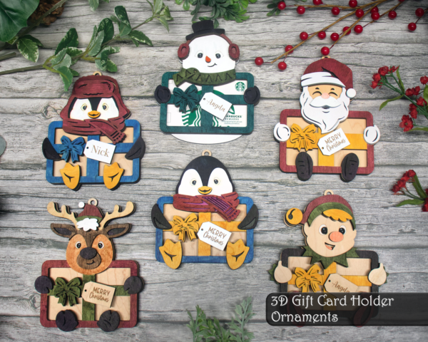 Gift Card Holder Ornaments